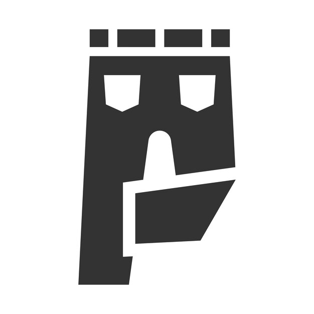 Vector pants icon