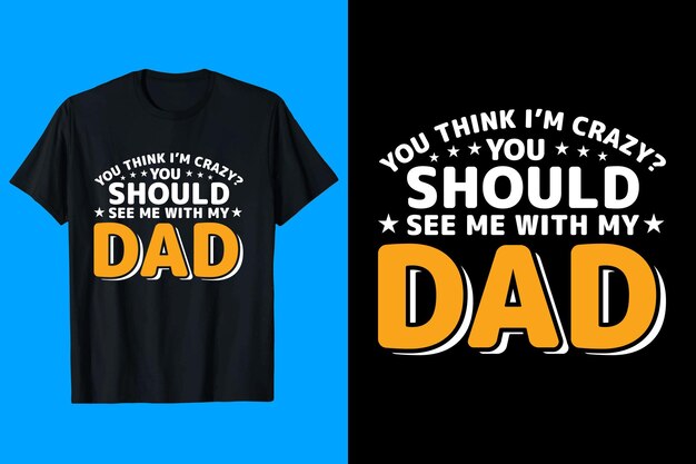 Papa t-shirt ontwerp