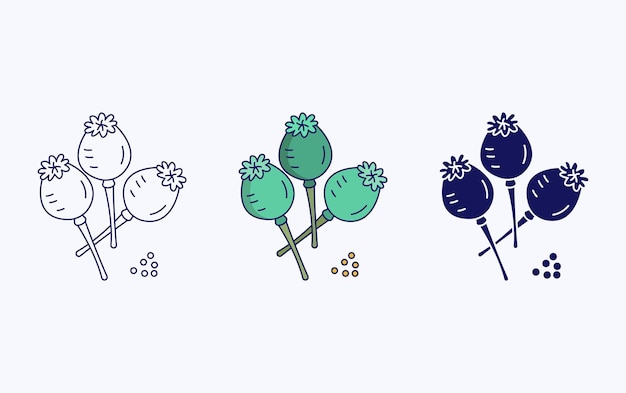 Papaver pictogram