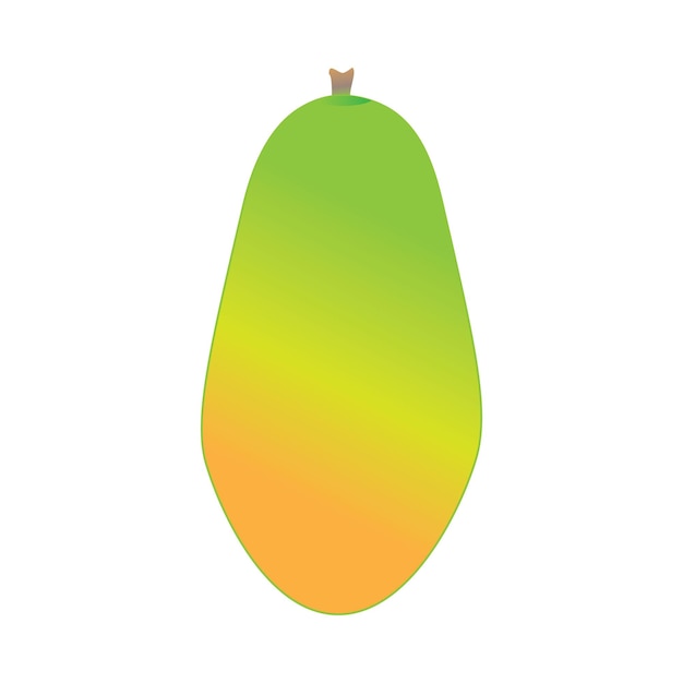Papaya icon vector design template