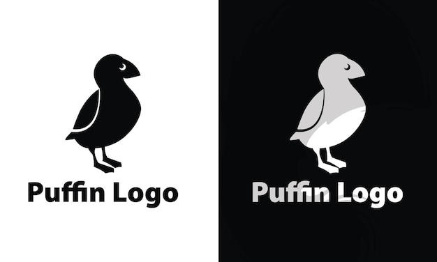 papegaaiduiker vogel logo vector vintage modern icon