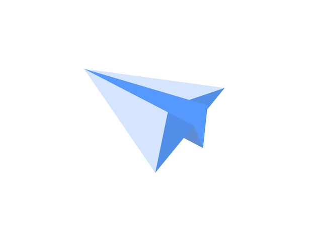Paper Air Plan Icon Vector