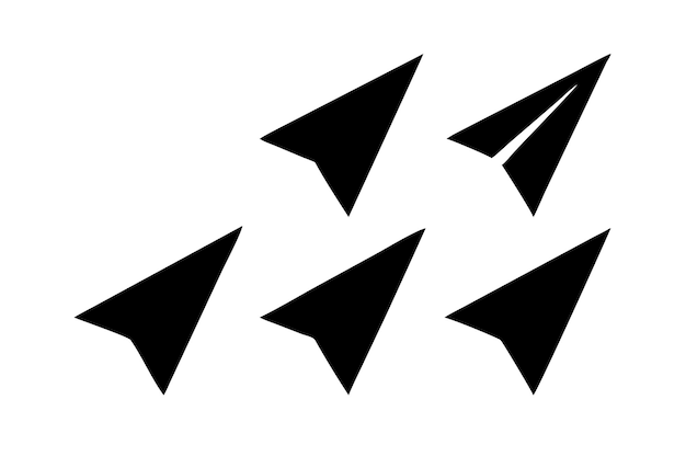 Paper Airplane Icons