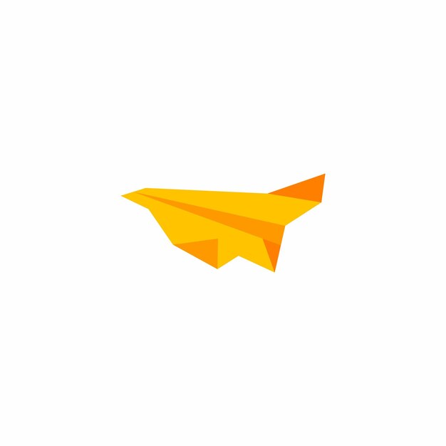 A paper airplane with a white background