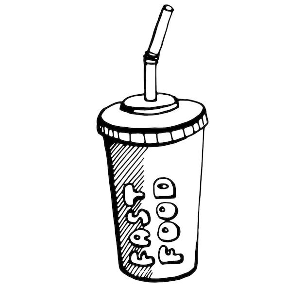 Paper cup vector