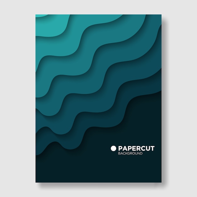 Paper cut background