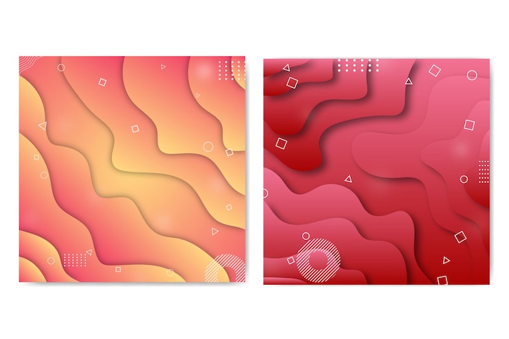 Vector paper cut out background