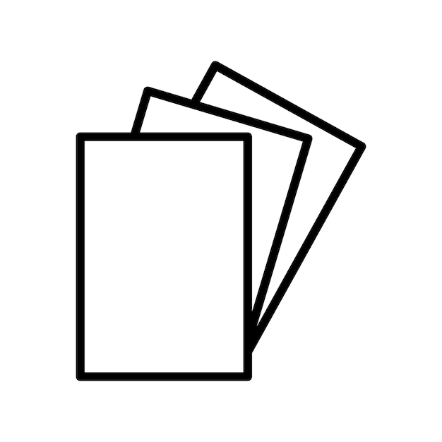 документ иконка векторный шаблон логотип модная коллекция плоский дизайн