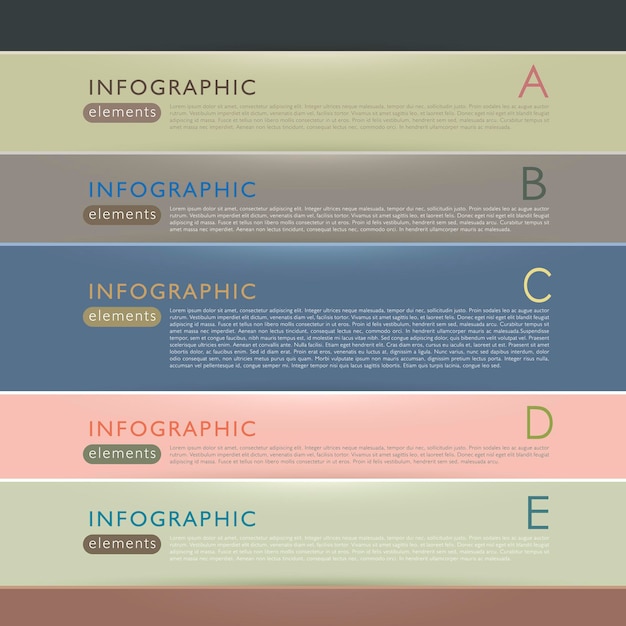 Infografica su carta