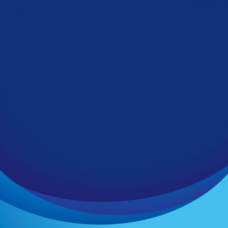 Vector paper layer circle blue abstract background.