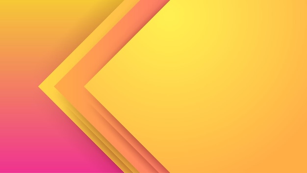 Paper Layer Pink Yellow Colorful Abstract Geometric Design Background