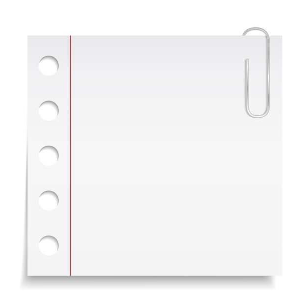 Paper Note with Clip