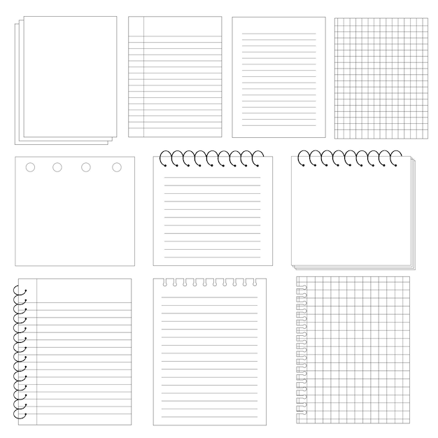 Vector paper sheets