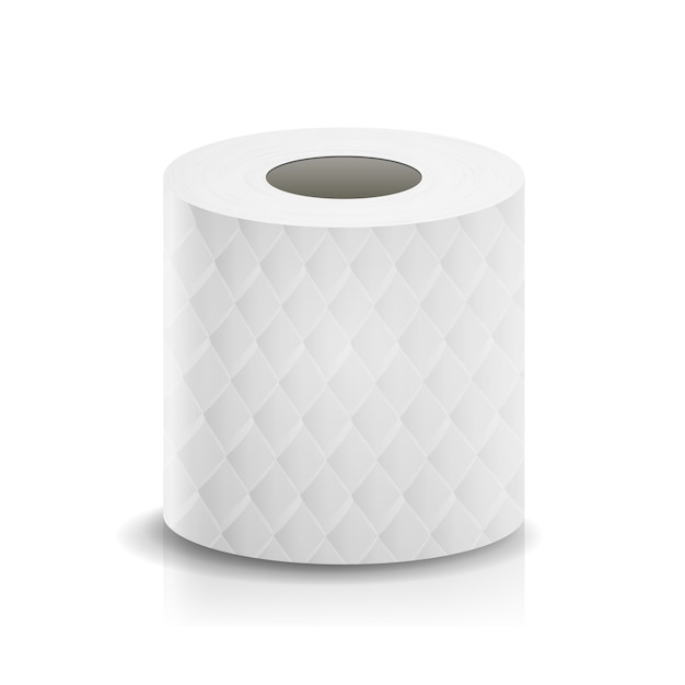 Vector paper tape roll