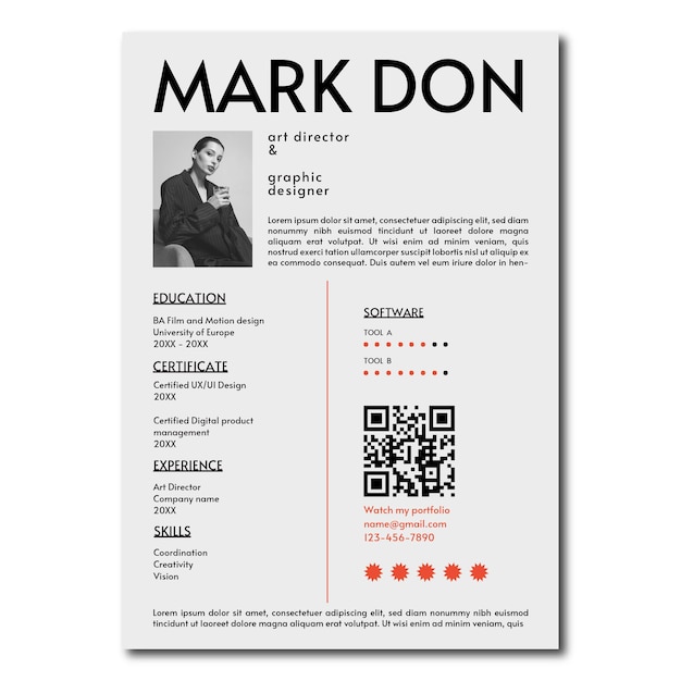 Vector a paper that says mark don on it