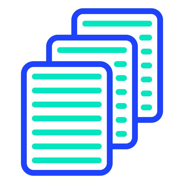 Paper Vector Icon Design Illustratie
