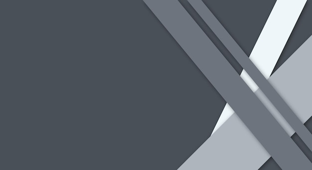 Papercut Background Геометрические слои перекрытия с полосами серого и белого цвета с копировальным пространством
