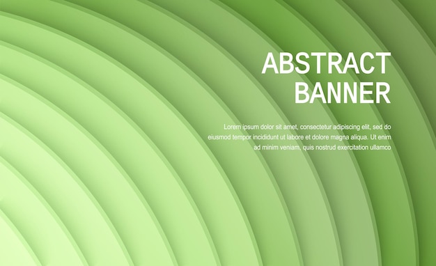Papier gesneden achtergrond van groene kleur abstracte zachte groene papieren poster getextureerd met golvende lagen
