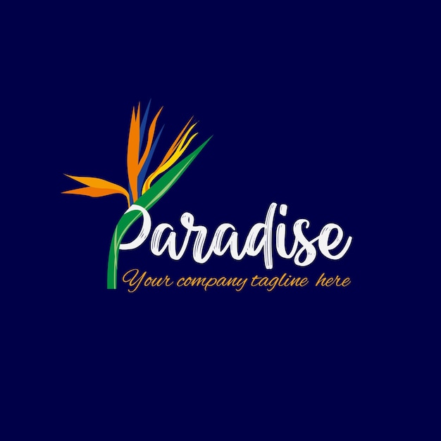 paradise logo design