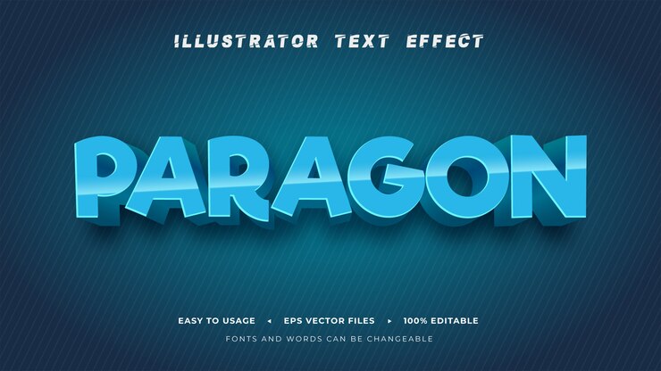 Paragon_editable_text_style_effect