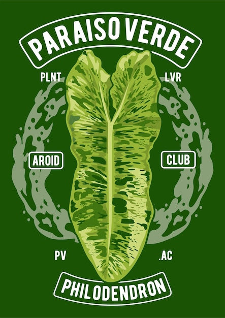 Paraiso Verde Tshirt Design