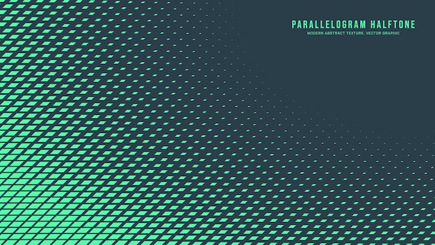 Parallelogram Halftone Vector Dynamic Radial Border Eye Catching Background