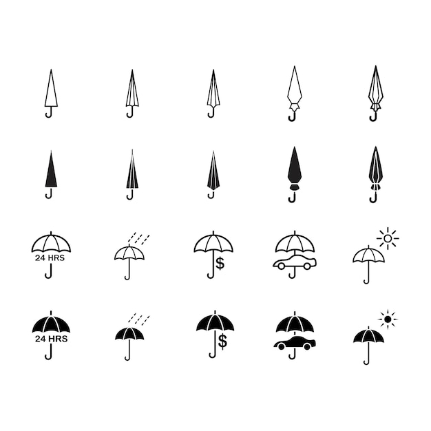 Paraplu pictogram