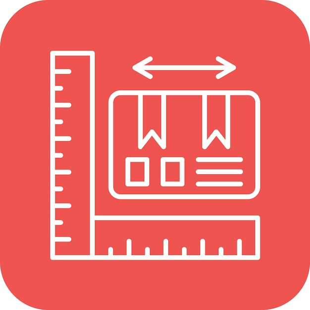 Parcel Size icon vector image Can be used for Delivery and Logistics