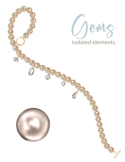 Parel sieraden. elegante luxe. edelstenen.