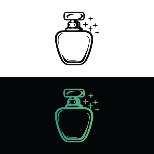 Vector parfum handgetekende schets icoon vector afbeelding parfum symbool illustratie