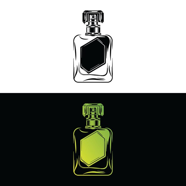 Vector parfum handgetekende schets icoon vector afbeelding parfum symbool illustratie