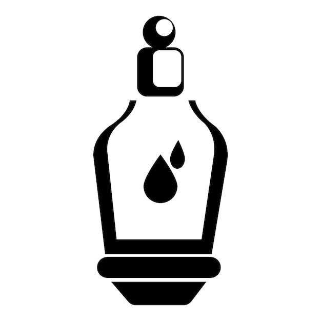 Parfum pictogram logo vector ontwerpsjabloon