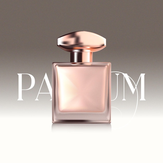 Parfum Vector Illustration Luxury eau de parfum