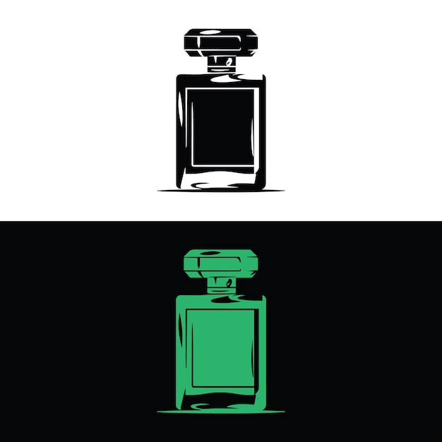 Vector parfumfles vector illustratie van het parfumsymbool