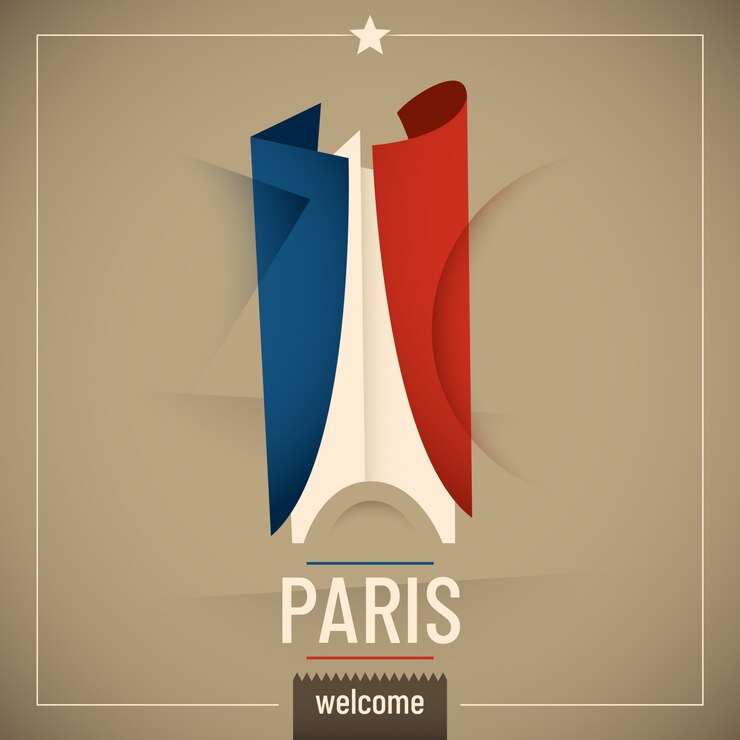 Vector paris background