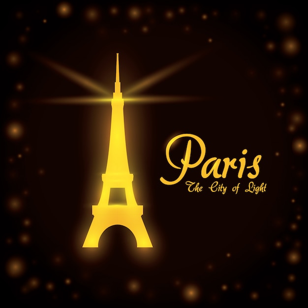 Paris design, vector illustration.