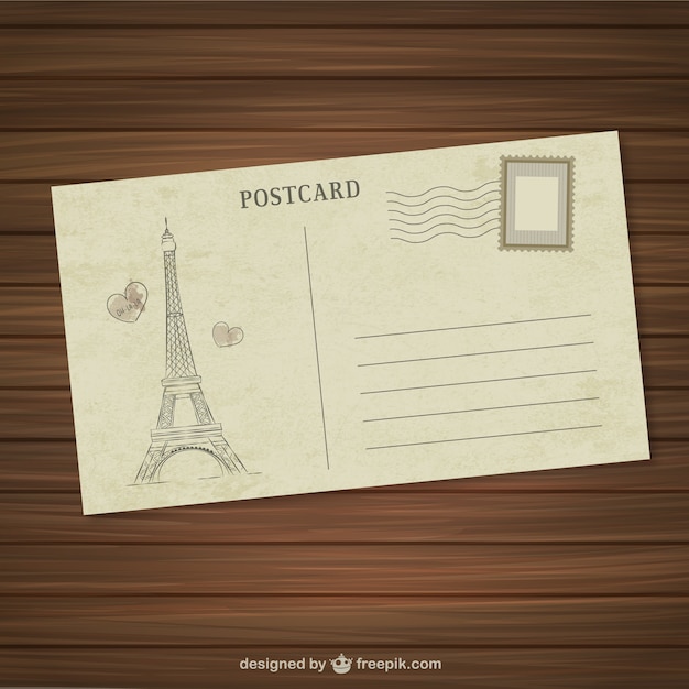 Paris postcard