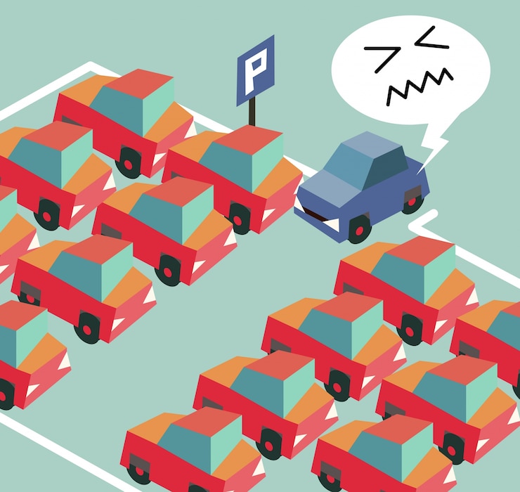 Vector parking crisis is a common problem