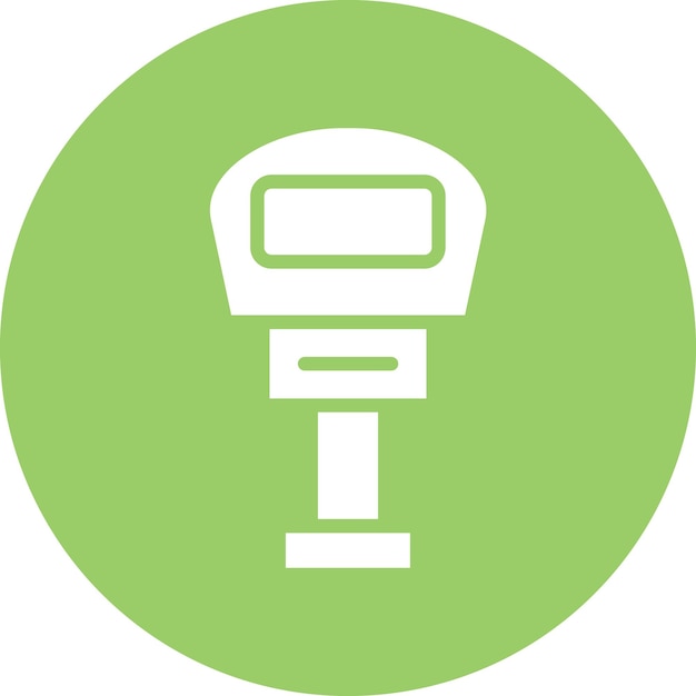 Parking Meter Icon Style