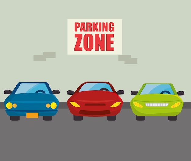 Vector parking or park zone design