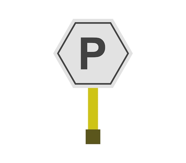 Parking sign