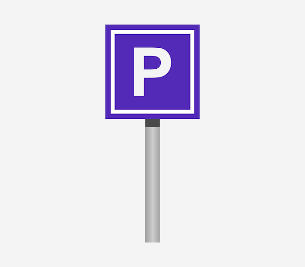 Parking sign