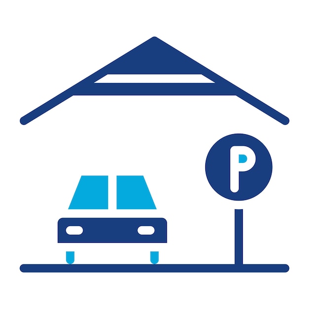 Parking Systems icon vector image Can be used for Cyberpunk