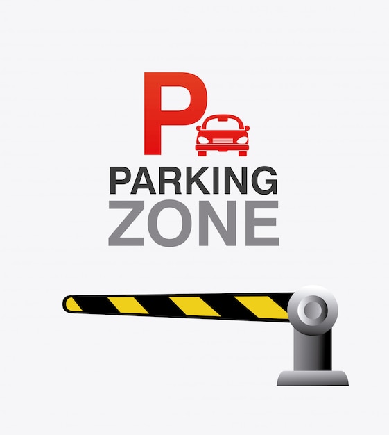 Parking zone graphic