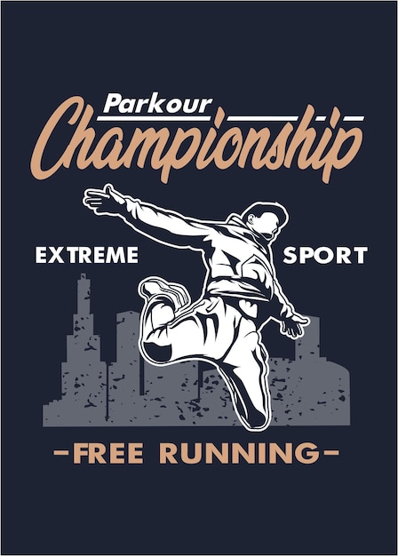 Campionato di corsa libera parkour