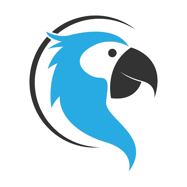 Parrot logo icon design