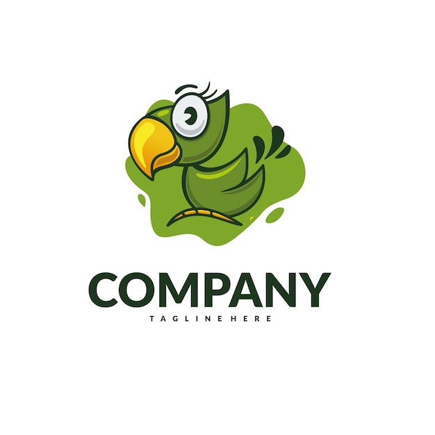 Parrot logo vector