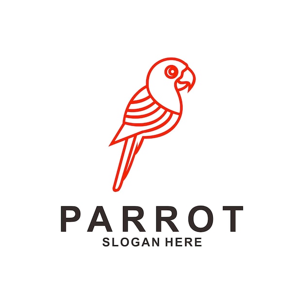 Vector parrot