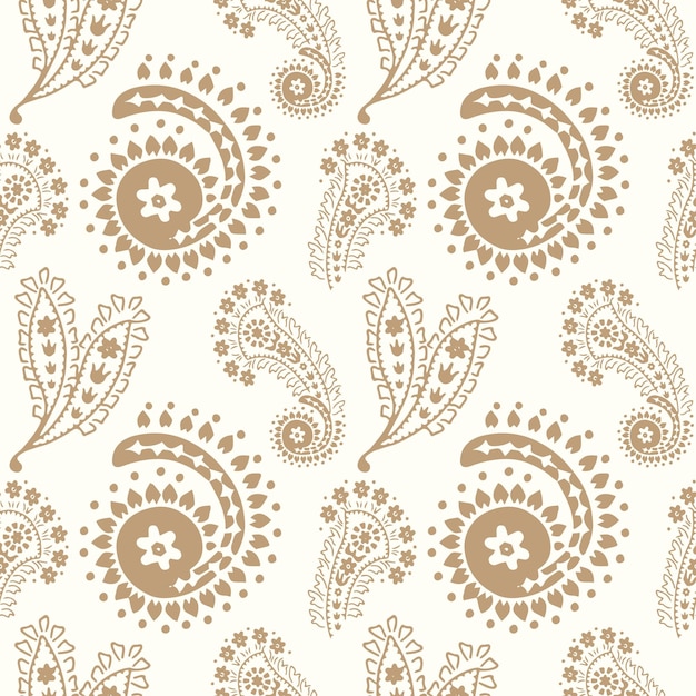 Vector parsley seamless vector pattern background