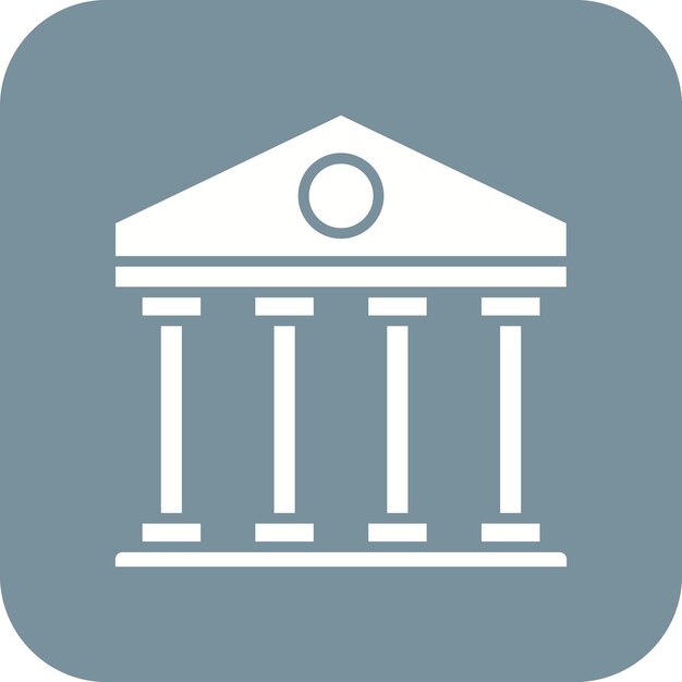 Parthenon icon vector image Can be used for Ancient Civilization